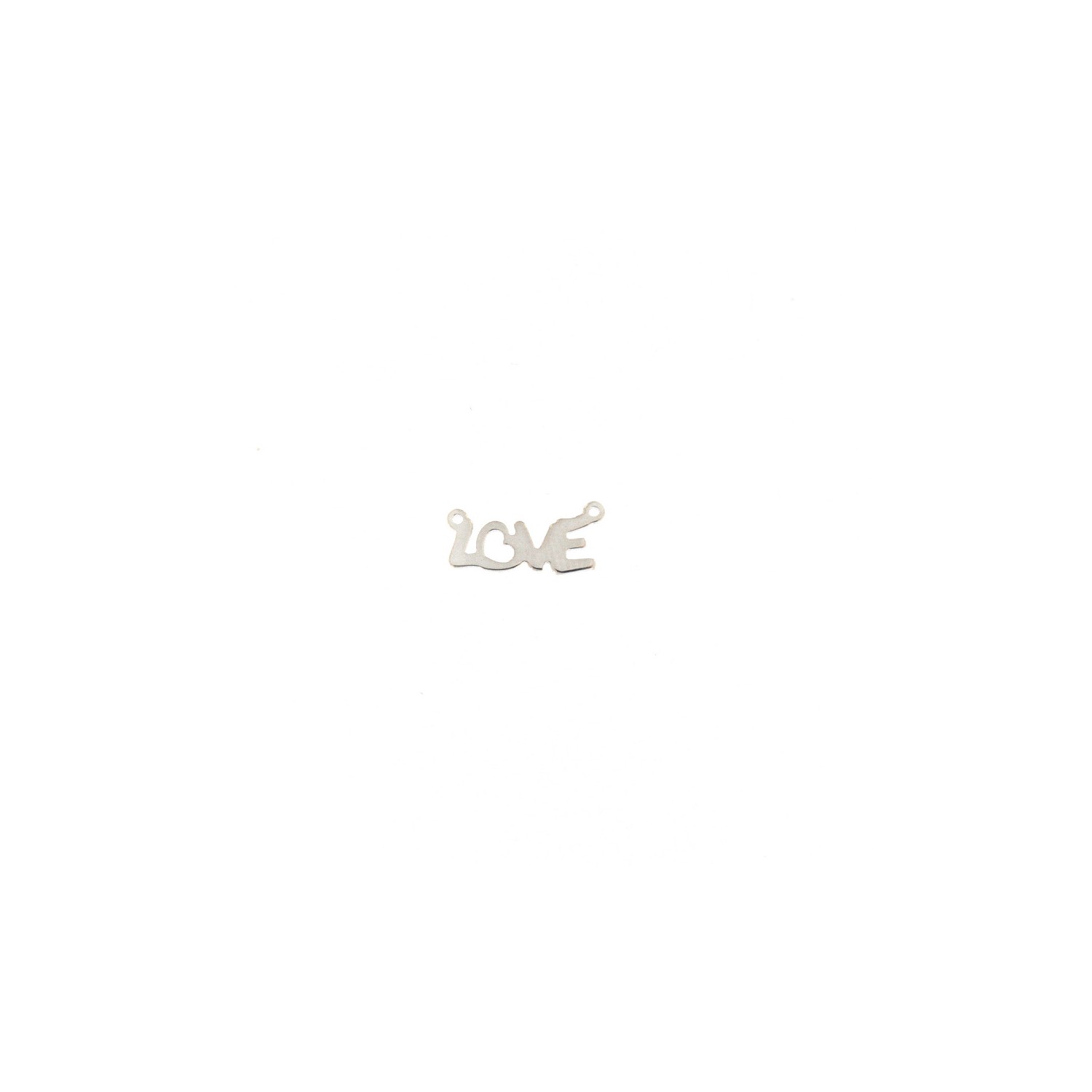 Collana Flonge A Forma Di Busta Con Scritta Love You, In Acciaio Inox, Ciondolo Apribile - 2