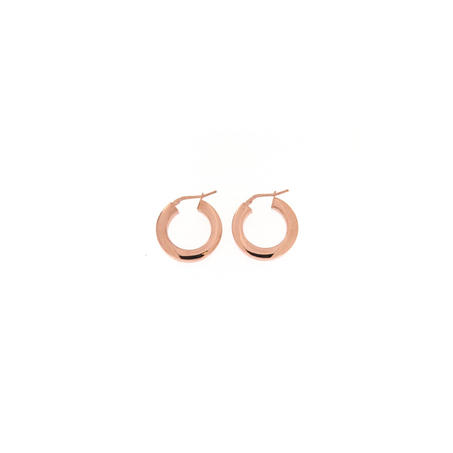 Orecchini A Cerchio Quadrato Allungati In Argento 925, Misura 1,6 Cm, Punzone 925, Confezione Regalo